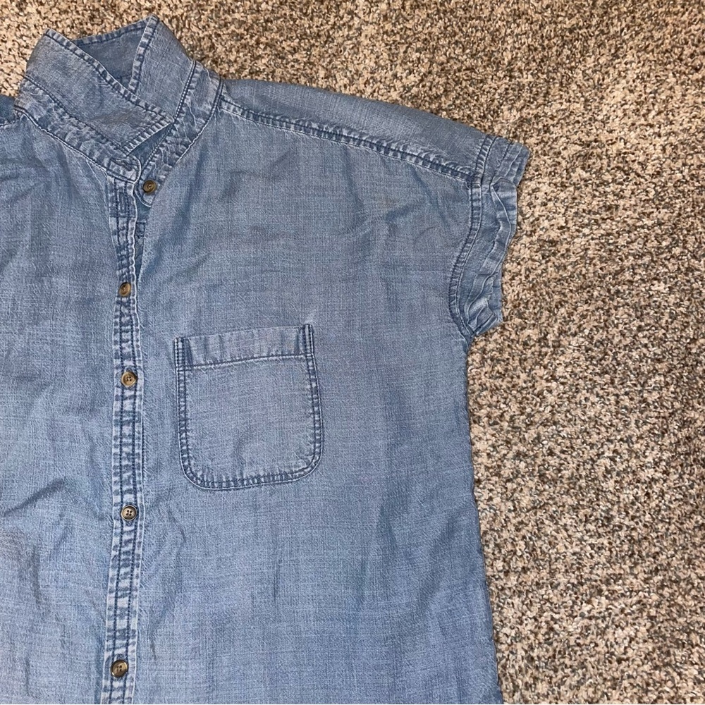 American Eagle Button Down Size Small - image 2